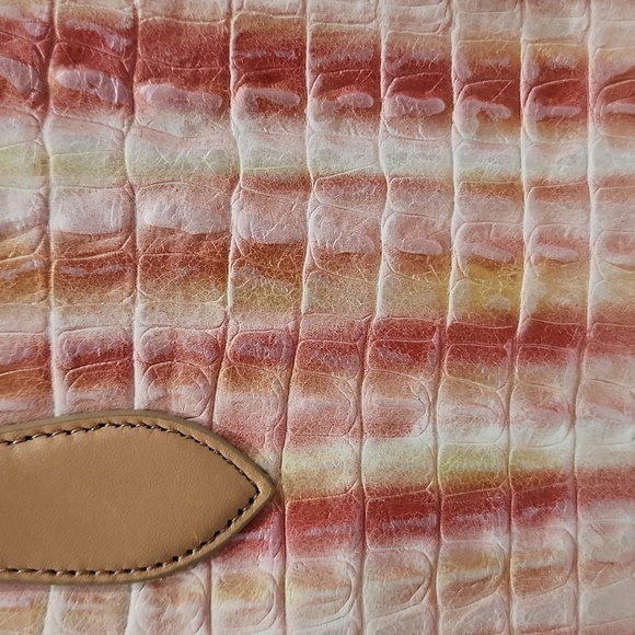 🔹BRAHMIN🔹️ Melbourne Large Duxbury Satchel Multi Royalton +Veronica Wallet Set - Picture 9 of 16